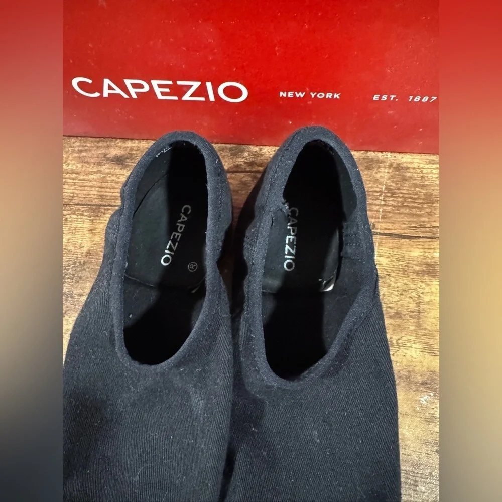 🖤 Capezio Canvas Jazz Shoes Youth 3W Black – Dance, Ballet, Theater 💃🏻
